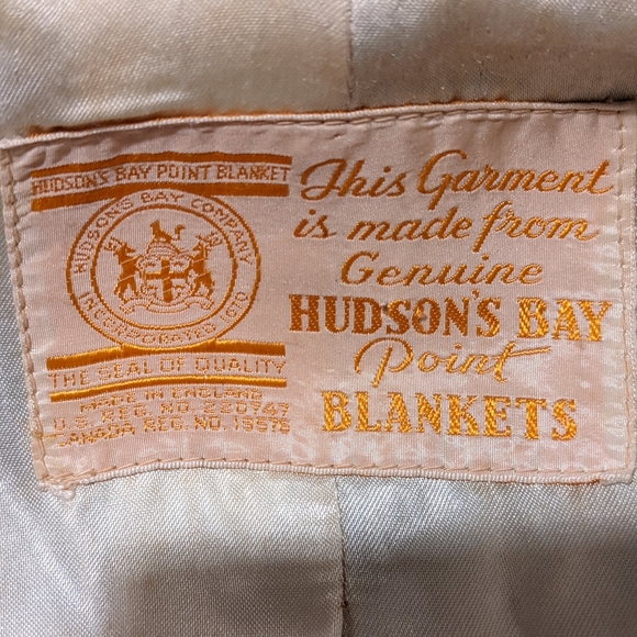 Vintage 1957 Authentic Hudson Bay Wool Jacket. Authentic. - Picture 11 of 12